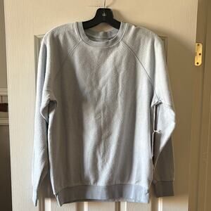 Feat NWT Unisex BlanketBlend Crewneck Color Pacific Mist (light blue) size S